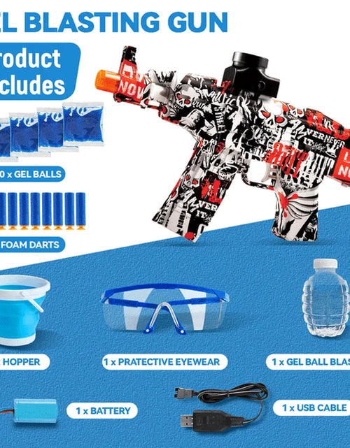 Load image into Gallery viewer, Electric Gel Ball Blaster Surge - Extended 100+ Foot Range - Toy Gel Ball Blasters with Water Based Beads - Automatic Modes - Outdoor Games &amp; Toys

