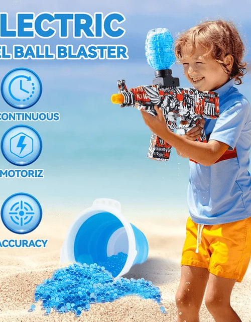 Load image into Gallery viewer, Electric Gel Ball Blaster Surge - Extended 100+ Foot Range - Toy Gel Ball Blasters with Water Based Beads - Automatic Modes - Outdoor Games &amp; Toys
