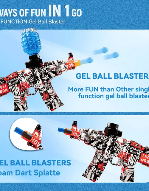 Load image into Gallery viewer, Electric Gel Ball Blaster Surge - Extended 100+ Foot Range - Toy Gel Ball Blasters with Water Based Beads - Automatic Modes - Outdoor Games &amp; Toys
